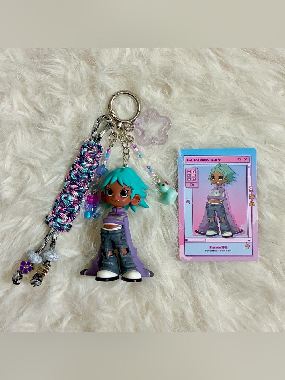Lil Peach Riot x Loading! - Frankie Dancer Handmade Bag Charm